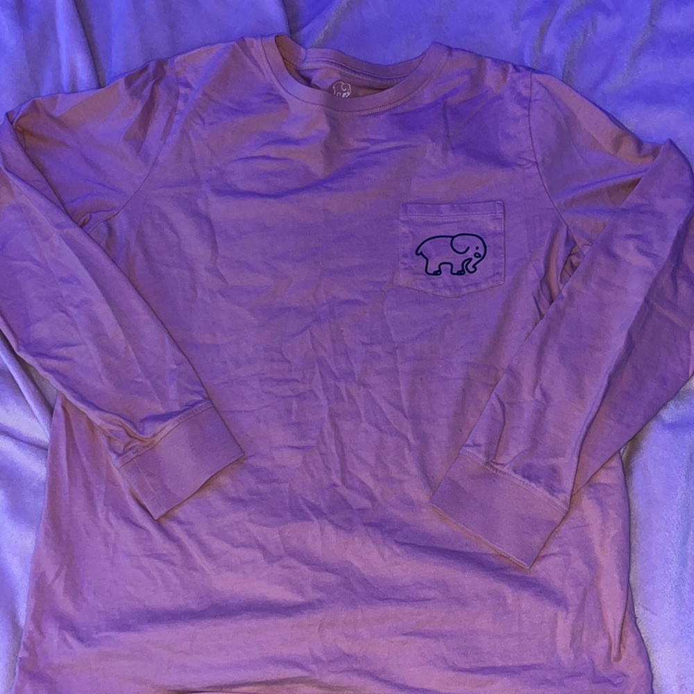 Pink women’s size M ivory ella long sleeve shirt